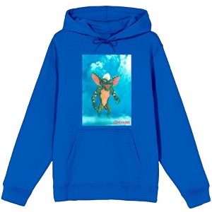 Gremlins Monster On Smoky Background Adult Long Sleeve Hoodie - 1 of 2