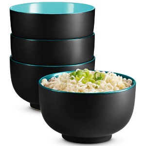 Kook Ceramic Ramen Noodle Bowls, 34 oz, Set of 4 - 1 of 4