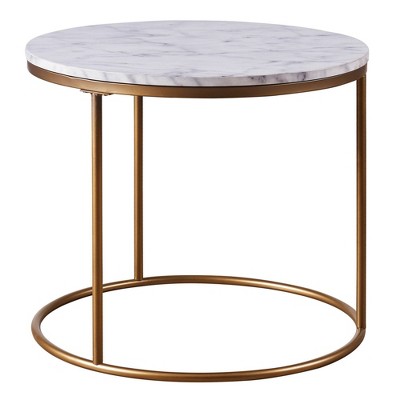 target marble top table