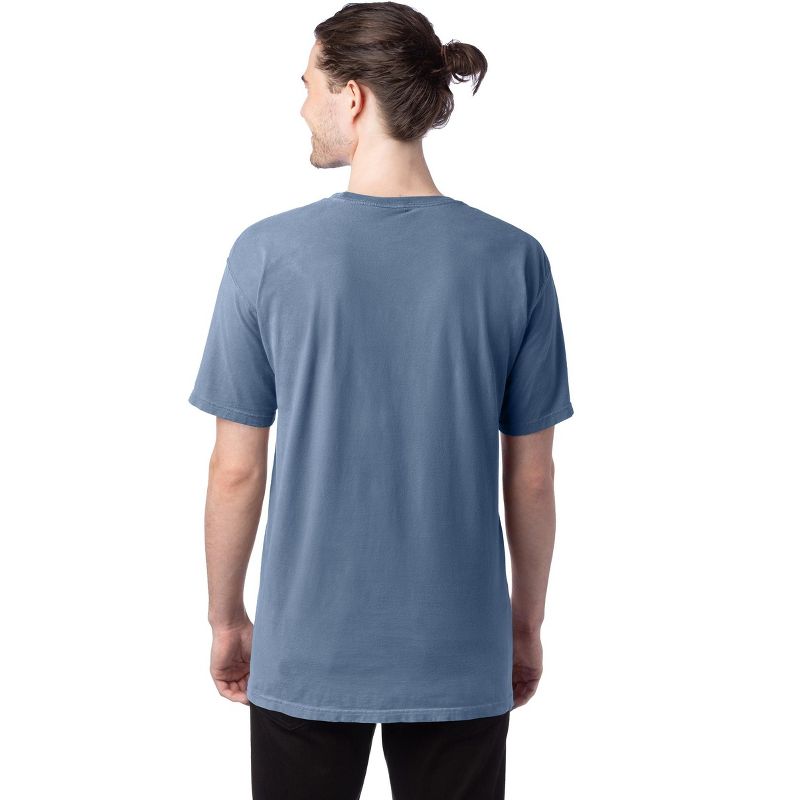 Hanes Unisex Garment Dyed Cotton T-Shirt, 3 of 8