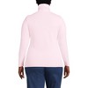 Lands' End Women's Lightweight Jersey Skimming Long Sleeve Turtleneck - 2 of 3
