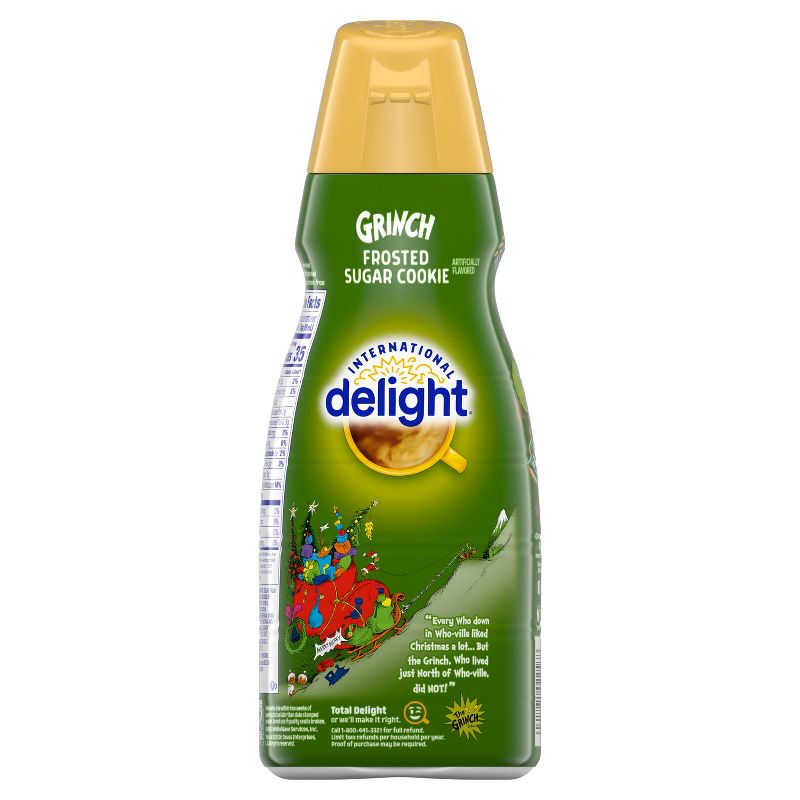 International Delight Frosted Sugar Cookie Coffee Creamer - 32 fl oz (1qt), 6 of 11