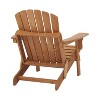 Kumasinova 19"/30"/29" Folding Adirondack Chair,Hemlock Wood Pre-Assembled Outdoor Chairs,330lb Capacity,Camping Chairs for Garden,Patio&Poolside - 4 of 4