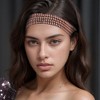 Unique Bargains Women's Adjustable Rhinestone Headbands 1 Pc - 2 of 4