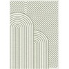 Coolmee Washable Rug Area Rugs for Living Room Abstract Rug Soft Non Slip Low Pile Boho Geometric Carpet for Bedroom Dining Room - 3 of 3