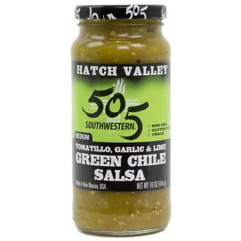 505 Southwestern Green Chile Salsa with Tomatillo, Garlic & Lime 16oz