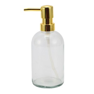 Unique Bargains Classic Cylindrical Soap Pump Dispenser for Hotels 400ml 1 Pc - 1 of 4