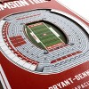 8" X 32" NCAA Alabama Crimson Tide 3D StadiumView Banner - 3 of 4