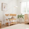 Comfy Cubs Baby Changing Table - Sturdy Wood Construction, Easy to Assemble with Two Open Shelves - 2 of 4