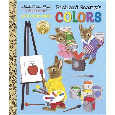 Richard Scarry's Colors - (Little Golden Book) by  Kathleen N Daly (Hardcover)