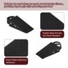 Unique Bargains Anti-Slip Design Stainless Steel PVC Elastic Door Stopper 4 Pcs - 4 of 4