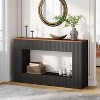 Tribesigns Modern Console Table, 55-Inch Wood Entryway Table with Storage, Narrow Long Sofa Table - 2 of 4