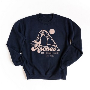 Simply Sage Market Vintage Arches National Park Sweatshirt - 1 of 2