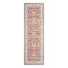 Floral Area Rugs for Living Room, Vintage Low Pile Machine Washable Area Rug, Bedroom Office Dining Room Home Decor - 3 of 4