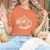 Simply Sage Market Fall Collage Garment Dyed Tee - 2 of 4