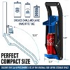 Can Crushers for Recycling - Heavy Duty Aluminum Can Crusher Wall Mounted - Soda and Beer Can Smasher with Bottle Opener - For 12 and 16 oz. Cans - 2 of 4