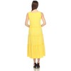 Maternity Scoop Neck Tiered Midi Dress - image 3 of 3