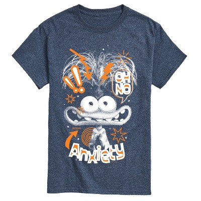 Men's - Inside Out 2 - Doodle Portrait Short Sleeve Graphic T-Shirt