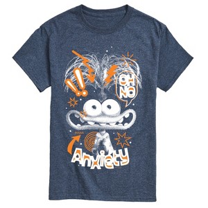 Men's - Inside Out 2 - Doodle Portrait Short Sleeve Graphic T-Shirt - 1 of 4