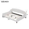 YONWAY  Daybed, Modern Luxury Tufted Button Daybed Stable and durable bed frame, Easy to assemble, For Adults Or Teenagers - 2 of 4