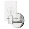 Livex Lighting Munich 1 - Light Sconce in  Polished Chrome - 2 of 4