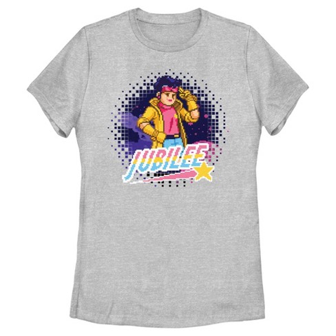 Women's Marvel: X-Men '97 Jubilee Pixel Portrait T-Shirt - image 1 of 4