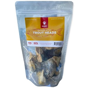Scout & Zoe's: Trout Heads - 6oz Dog & Cat Treats, Freeze Dried Fish, Crunchy - 1 of 4