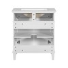 YOOCOZZ 30 Inch Bathroom Vanity with Ceramic Basin, Soft Close Door and Adjustable Shelves - 3 of 4