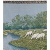 “The Lord Is My Shepherd” Sepia Tapestry Throw – 50×60 inch in Cotton by Manual Woodworkers  and Weavers - 2 of 3