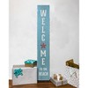 Pavilion Gift Company - Welcome to the Beach - 48" Wooden Sign - Wall Sign Panels - 4 of 4