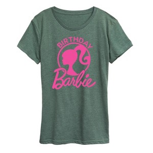 Women's - Barbie - Birthday Short Sleeve Graphic T-Shirt - 1 of 4