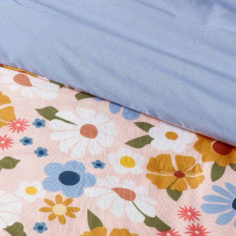 Vintage Floral Print Kids' Comforter Set - Pillowfort™, 2 of 7
