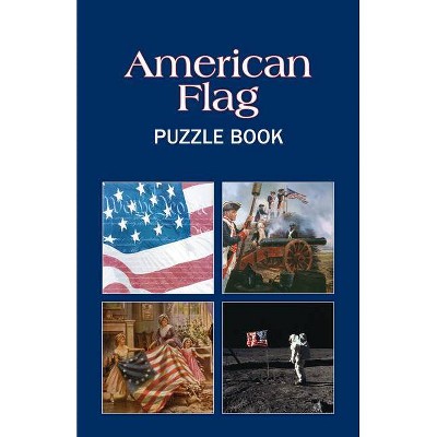 American Flag Puzzle Book - (Paperback)