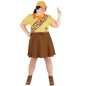 HalloweenCostumes.com Women's Plus Size Disney and Pixar Wilderness Explorer UP Costume Dress - 1 of 4
