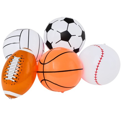 Mini Assorted Foam Football 2 Pack