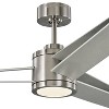 Visual Comfort and Co. 60" Visual Comfort Armstrong Steel LED Damp Ceiling Fan with Remote - 3 of 4