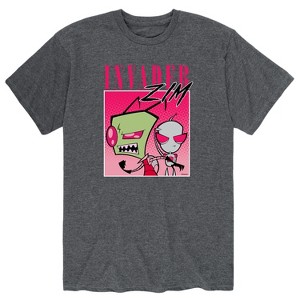 Men's - Invader ZIM - ZIM and GIR Short Sleeve Graphic T-Shirt - 1 of 4