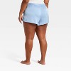 Women's Satin Pajama Shorts - Auden™ - 2 of 3