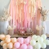 PartyWoo Crepe Paper Streamers Pink Light Hot Peach Light Yellow 6 Rolls 492 ft 1.8 Inch x 82 Ft Roll - 4 of 4