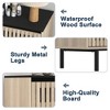Resenkos Rustic Boho Wood Dresser for Bedroom with 6 Drawers, Hollow Design Storage Organizer Bedroom Furniture, Natural Brown - 4 of 4