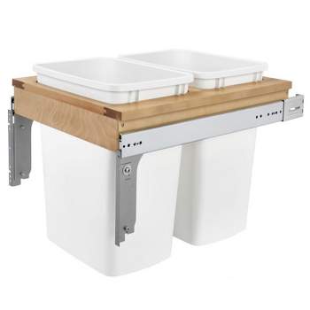 Rev-A-Shelf Top Mount Pullout Kitchen Waste Trash Container Bin