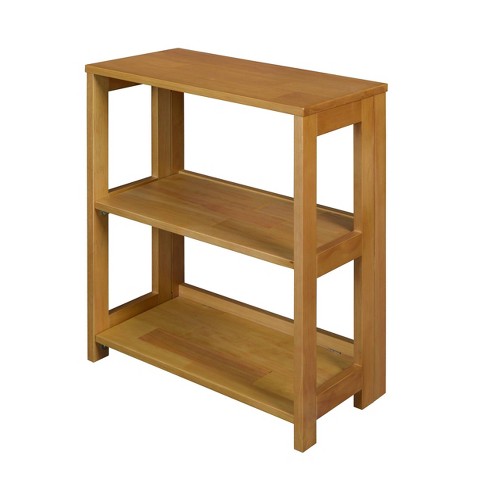 28 Cakewalk Folding Bookcase Medium Oak Regency Target