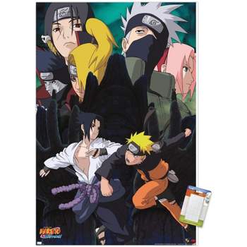 Trends International Naruto - Action Unframed Wall Poster Prints