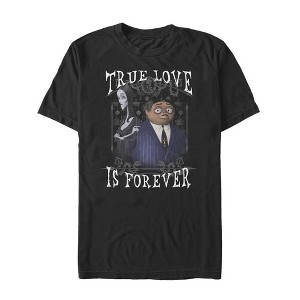 Men's Addams Family True Love is Forever T-Shirt - 1 of 4