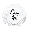 Simply Sage Market Women's Graphic Sweatshirt Classy Until Tipoff - 2 of 4