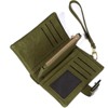 FATMOON Women's Wallets - RFID Blocking PU Leather Wallet - Stylish Compact Bifold Design with Detachable Wrist Strap for Everyday Carry - 4 of 4