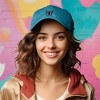 Dalix Butterfly Embroidered Cap Cotton Baseball Hat Garden Womens - 4 of 4