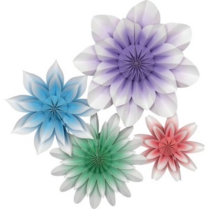 Teacher Created Resources® Floral Bloom Paper Flowers, Pack of 4 - 1 of 1