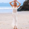 Women's Chic Crochet Fringe Beach Cover Up Maxi Dress - Cupshe - 2 of 4