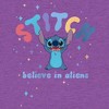 Girl's Lilo & Stitch Believe in Aliens Stitch T-Shirt - 2 of 4